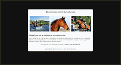 Desktop Screenshot of cheval.com